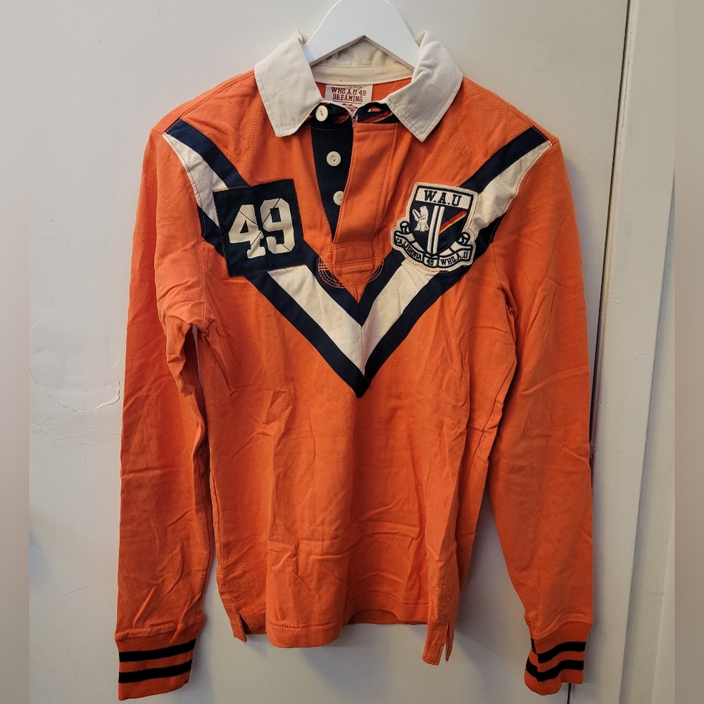 Who.a.u long sleeve polo